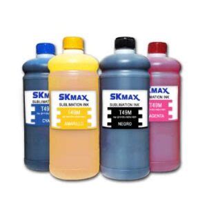 Tinta Sublimación Genérica SkMax T49 1000ml para impresora F570 F571