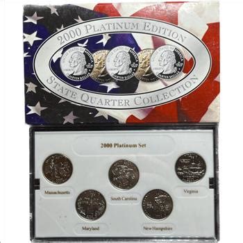 P U S Platinum Edition State Quarter Collection Platinum