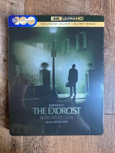 The Exorcist Extended Theatrical W Steelbook 4k Uhd Blu Ray 1973 New Ebay