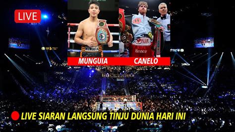 Live Siaran Langsung Tinju Jaime Munguia Vs Canelo Alvarez Tinju