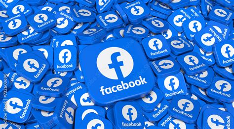 Facebook Social Media Logos Visual Presentation Facebook Background
