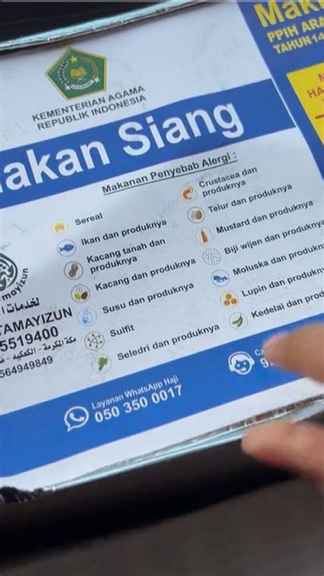 Penampakan Menu Makanan Jemaah Haji Selama Di Tanah Suci Ingin Jajanan