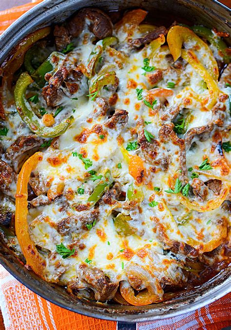 Low Carb Philly Cheesesteak Skillet My Incredible Recipes Recipe