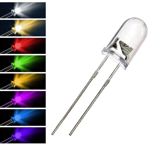 Aliexpress Buy Pcs Lot F Mm Mm Dip Pin Led Diode Diy Light