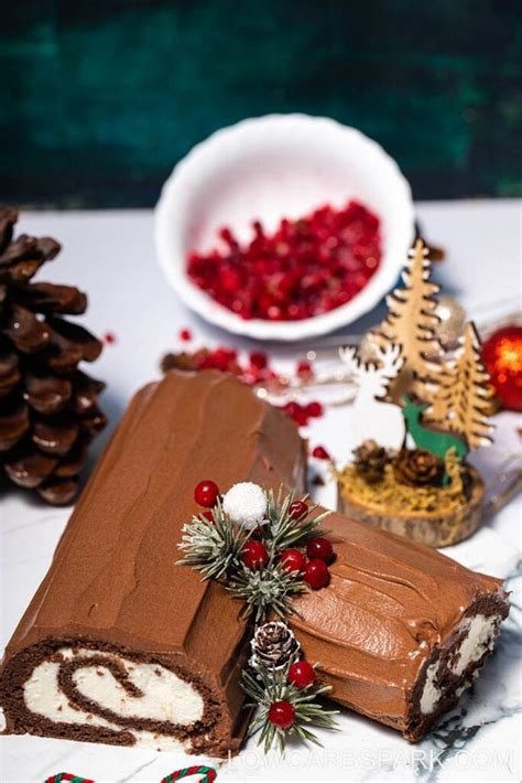 Keto Buche De Noel Low Carb Spark