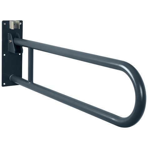 Symple Stuff 850mm Croydex Foldaway Wall Mounted Hinged Hand Rail