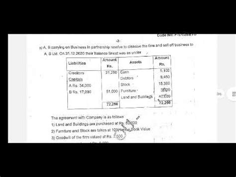 Bcom Rd Semester Advanced Accounting Question Paper December