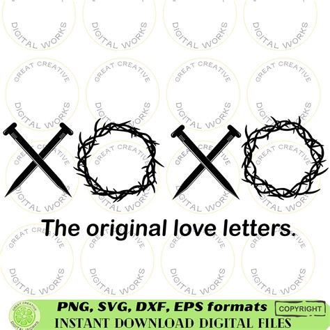 Xoxo The Original Love Letters Svg Png Xoxo Svg Xoxo Easter Etsy