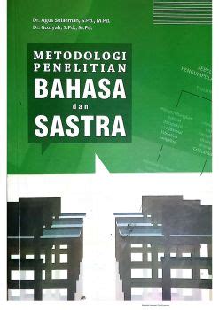 Metodologi Penelitian Bahasa Dan Sastra Perpustakaan Brawijaya E