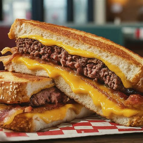 Five Guys Grilled Cheese Burger Learningrecipes