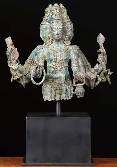 Brass Brahma Statue