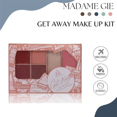 Madame Gie Get Away Make Up Kit Make Up Face Palette Lazada Indonesia