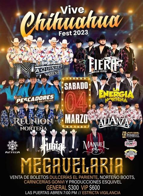 Viva Chihuahua Fest 2024 Lineup Donni Gaylene