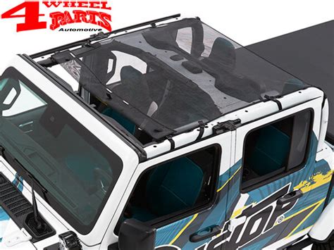 Sun Bikini Top Safari Style Mesh Bestop Jeep Gladiator JT Year 19 24 225 00