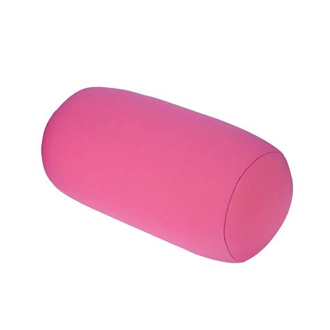 7 Inches X 12 Inches Microbead Bolster Squishyflexibleextremely Comfortable Roll Pillow Pink