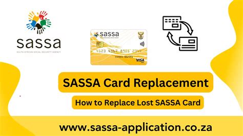 Sassa Card Replacement How To Replace Lost Sassa Card Sassa Application