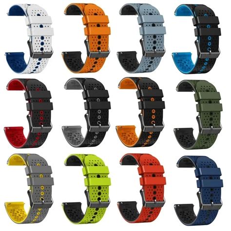 Ремешок силиконовый для Suunto 9 Peak Pro / 5 Peak, сменный Браслет для ...