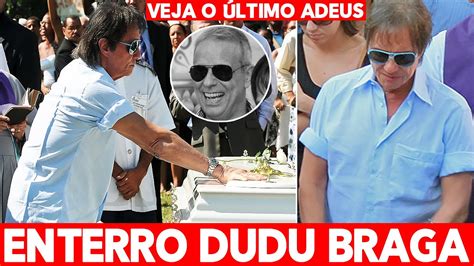 EMOCIONANTE VELÓRIO DE DUDU BRAGA FILHO DE ROBERTO CARLOS VEJA O