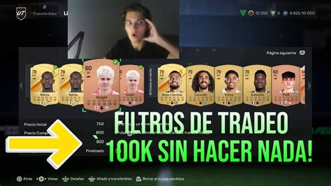 CORRE HAZ ESTO Para CONSEGUIR 100K CON ESTOS TRADEOS En EA FC 24