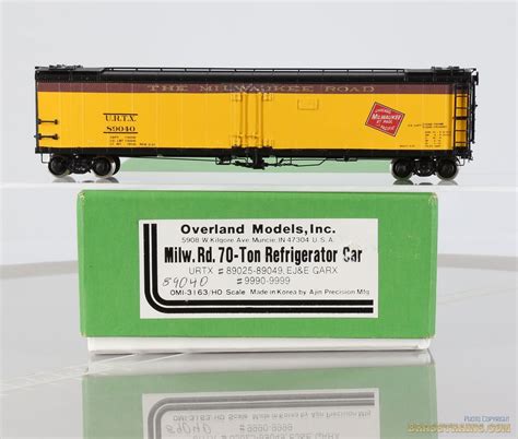 Ho Scale Brass Model Train Omi Overland Milw Cm Stp Milwaukee