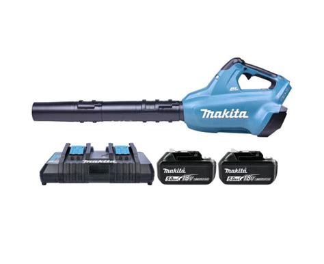 Makita Dub362pt2 18v 36v Lxt Brushless Turbo Leaf Blower With 2 X 5