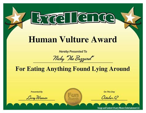Top 10 List Employee Awards Funny Awards Funny Employee