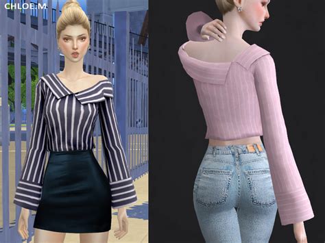 The Sims Resource Blouse For Female 04