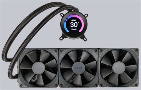 Nzxt Kraken Z Mm Aio Liquid Cooler With Lcd Display Lcd