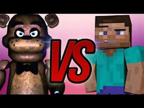 Vs Fnaf Vs Minecraft Youtube