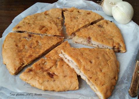 Focaccia Con Le Cipolle E Alici Senza Glutine Mary Zero Glutine