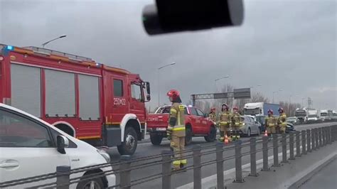 Wypadek na moście Grota Roweckiego