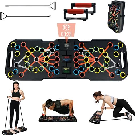 Surplex In Body Building Push Up Rack Board With Smart Counting