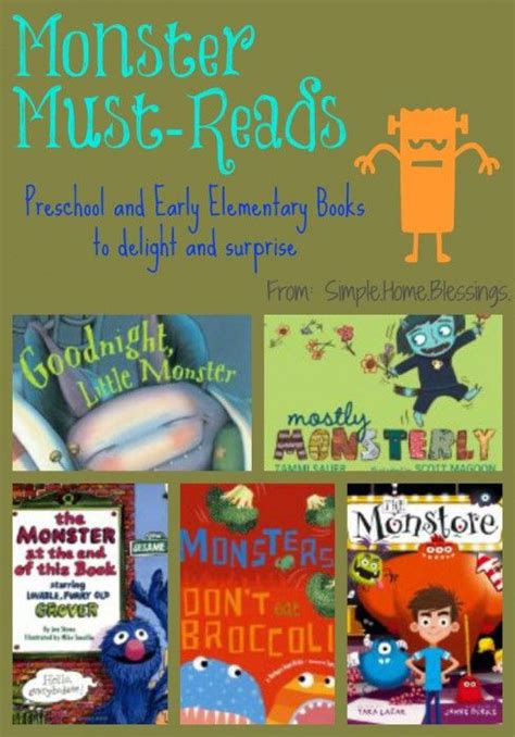 Monster Must Reads Many Of These Fun Books Have Been A Hit In Our