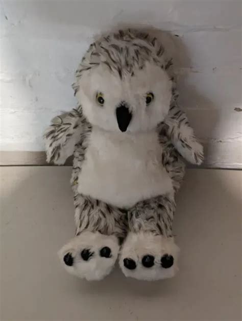 Build A Bear Snowy Owl Large Hibou Soft Plush Toy Christmas