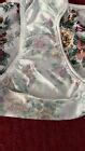 Vintage Floral Roses Shiny Satin Polyester Bikini Sissy Panties Petra Fashions EBay