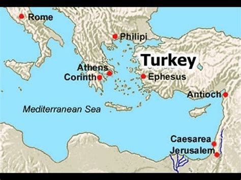 Ephesus Map Location - YouTube | Ephesus, Ancient rome map, Early ...