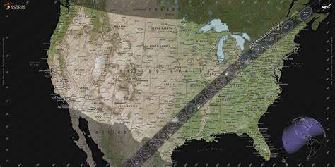 Eclipse Solar De Nasa Comparte Mapa De Su Trayectoria