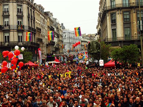 Bruselas años a la cabeza del Orgullo gay Shangay