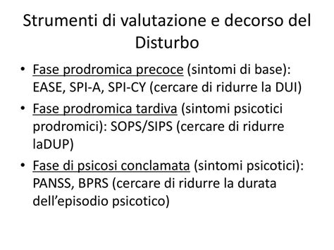 Stati Mentali A Rischio Di Esordio Psicotico Ppt Scaricare