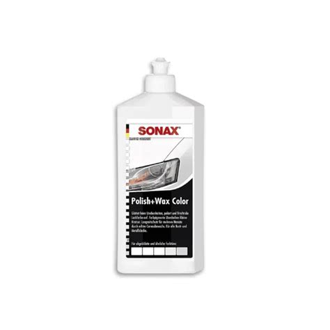 Cera Para Auto Sonax Polish Wax Color Blanco Motorline