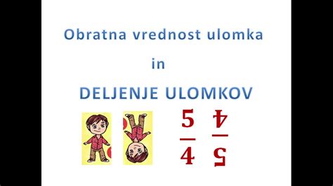 Deljenje Ulomkov Youtube