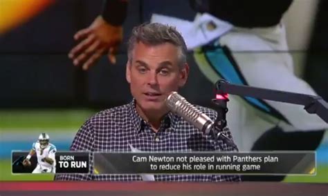 Colin Cowherd Cam Newton Plays Quarterback The Lazy Easy Way The Spun