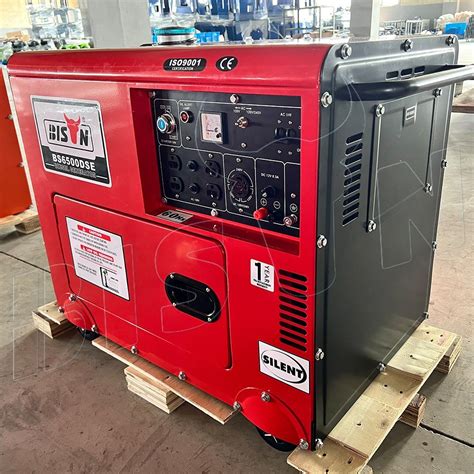 Bison Small Air Cooled Diesel Generator 5kw 6kw 7kw Generator China