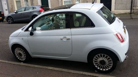 Fiat 500 Lounge 48000 High Spec Baby Blue In Portrush County Antrim