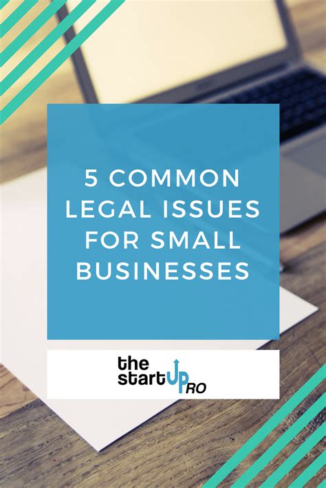 5 Common Legal Issues For Small Businesses