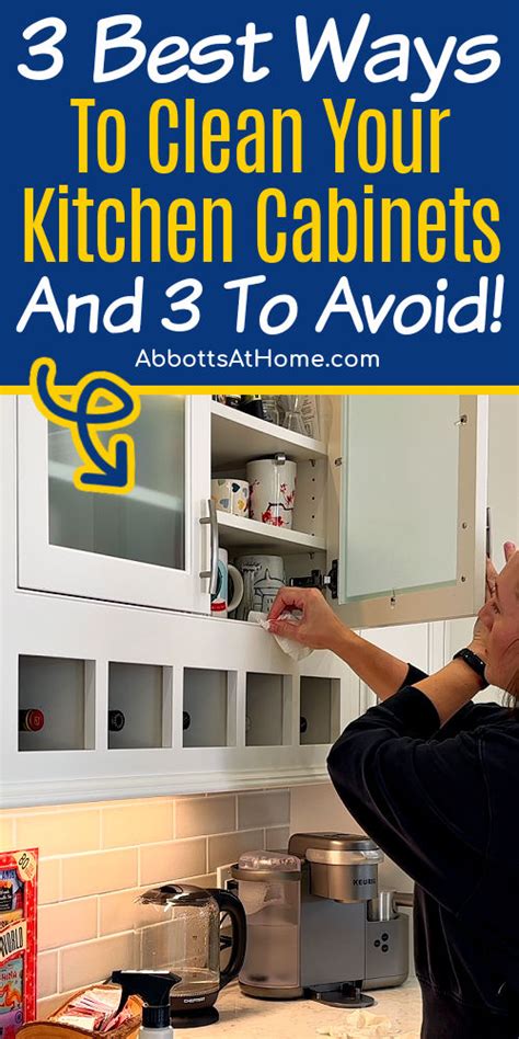 How To Clean Kitchen Cabinets 3 Best 3 Bad Cleaners For Cabinets