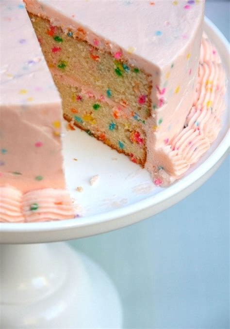 Double Layer Confetti Cake Recipe Best Friends For Frosting