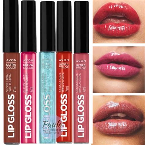 Gloss Labial Avon Ultra Color Holo Shine Vermelho Diamond A Escolher