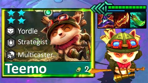 4 STAR TEEMO Is REAL NOW TFT Set 9 PBE YouTube