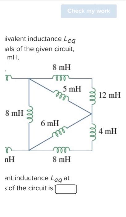 Solved Find The Equivalent Inductance Leq At The Terminals Chegg